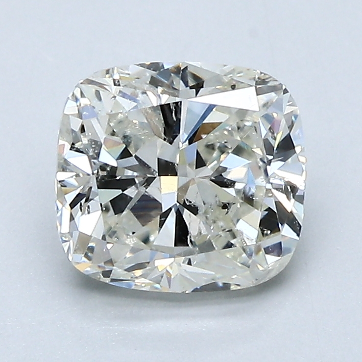1.73 Carat Cushion Cut Natural Diamond