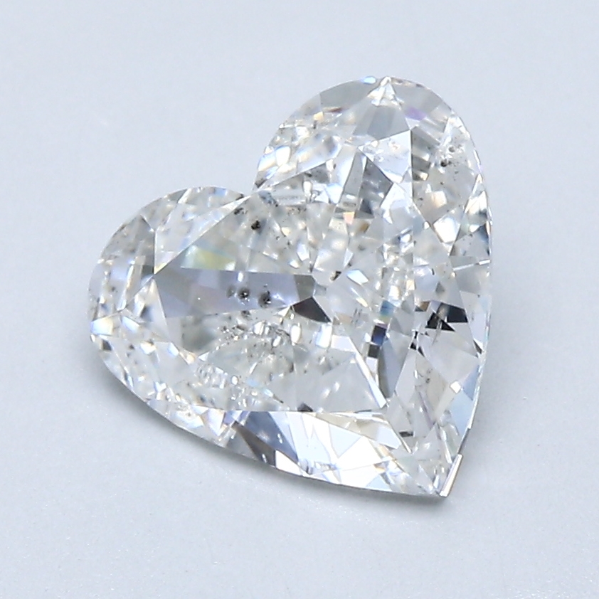1.5 Carat Heart Cut Natural Diamond