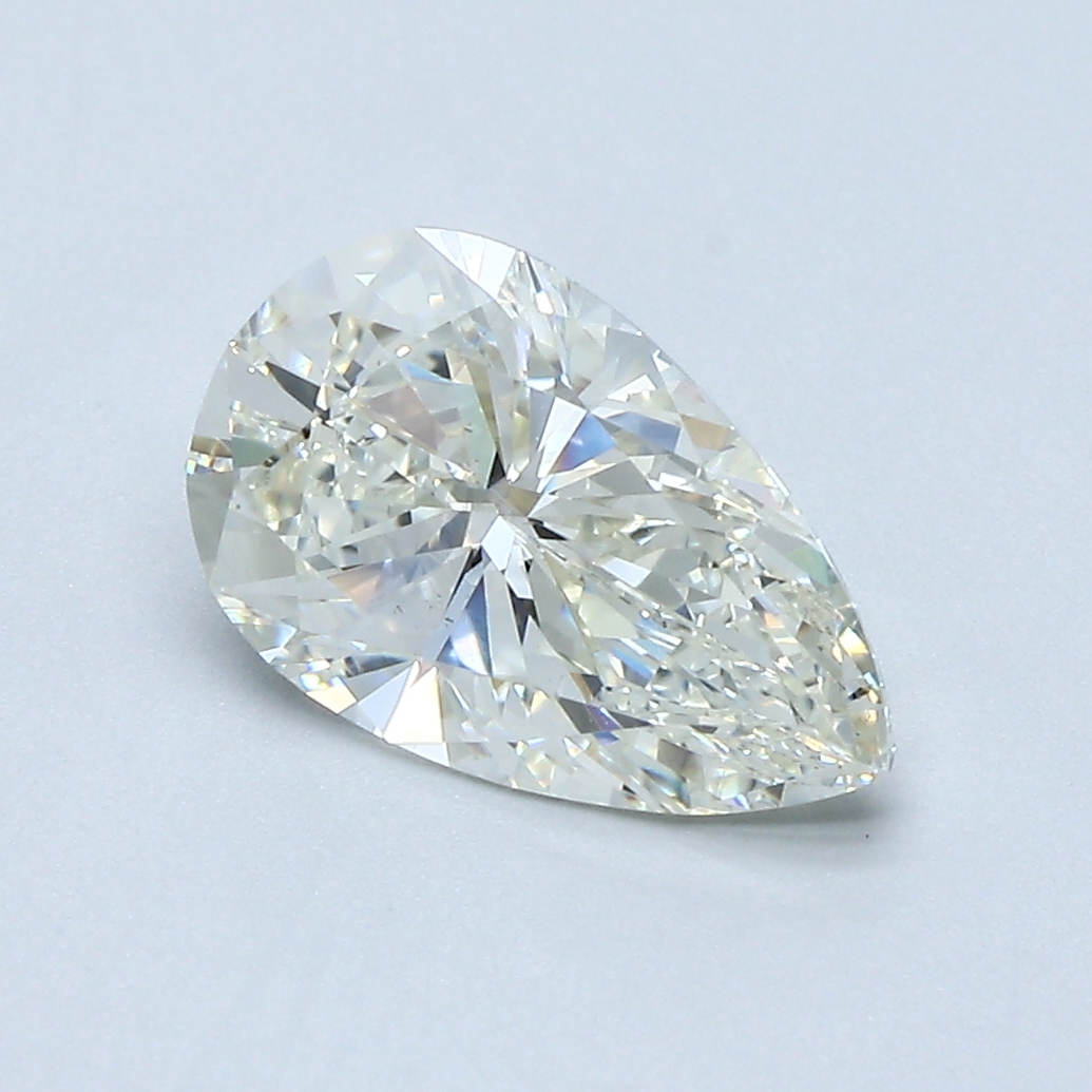 1.83 Carat Pear Cut Natural Diamond