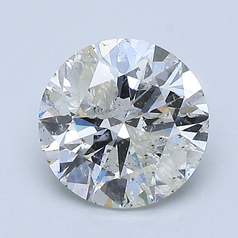 1.71 Carat Round Cut Natural Diamond