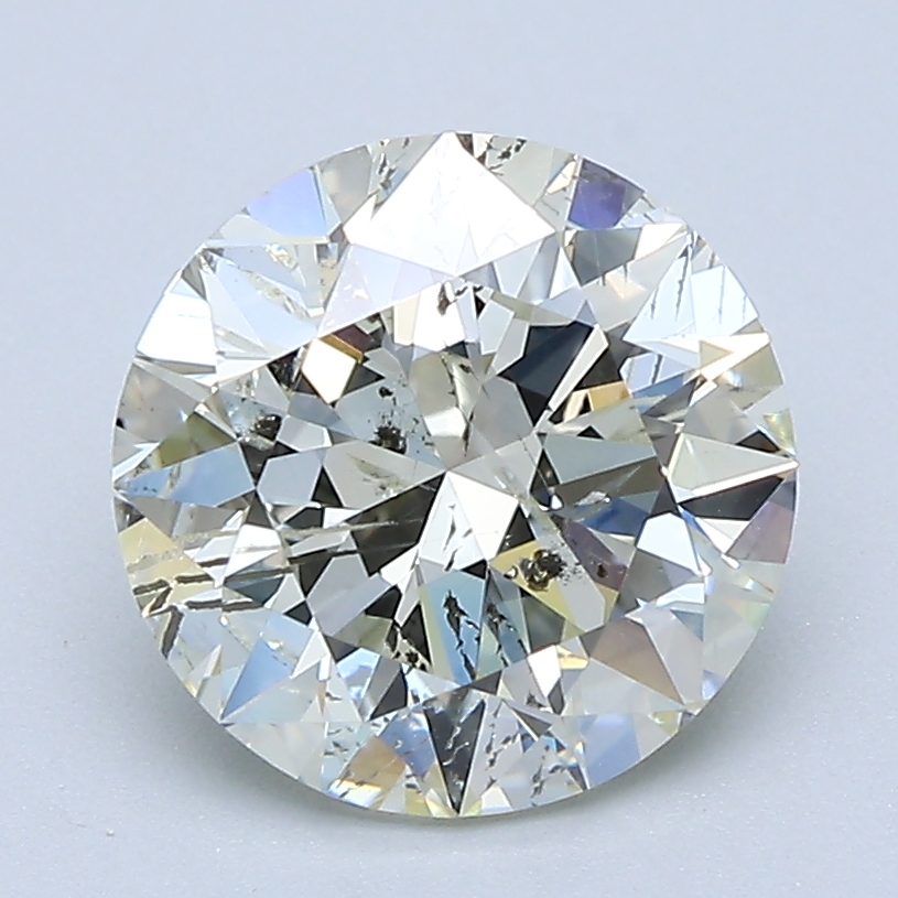 2.46 Carat Round Cut Natural Diamond