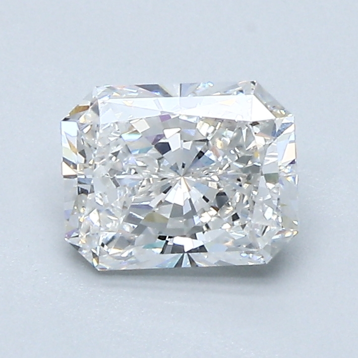 1 Carat Radiant Cut Natural Diamond