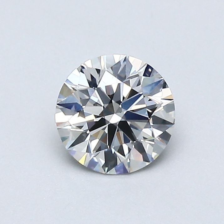 0.57 Carat Round Cut Natural Diamond
