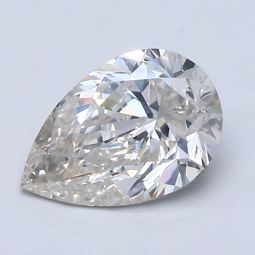 1.7 Carat Pear Cut Natural Diamond