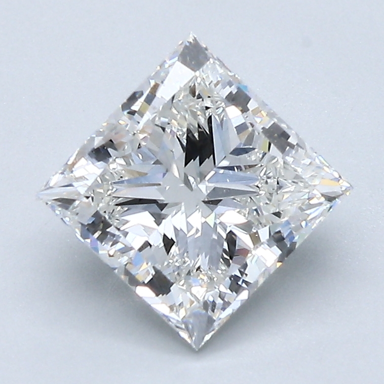 1.9 Carat Princess Cut Natural Diamond