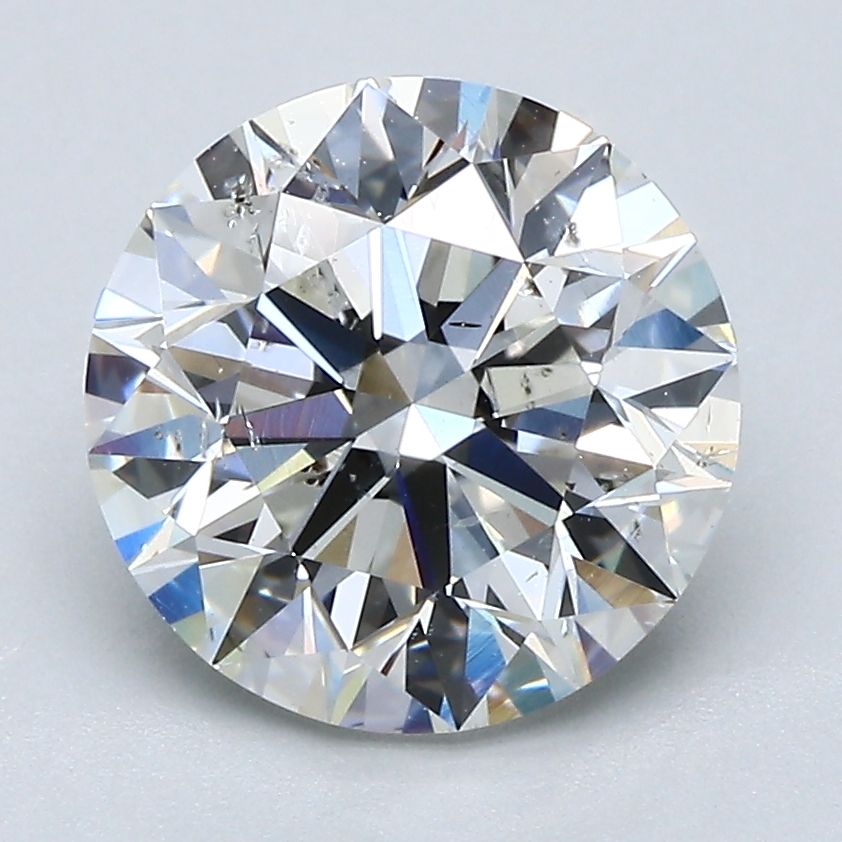 3.01 Carat Round Cut Natural Diamond