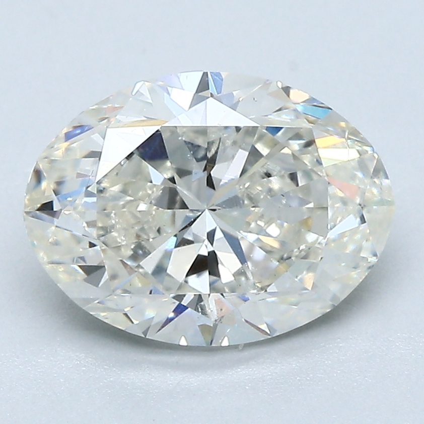 2.52 Carat Oval Cut Natural Diamond