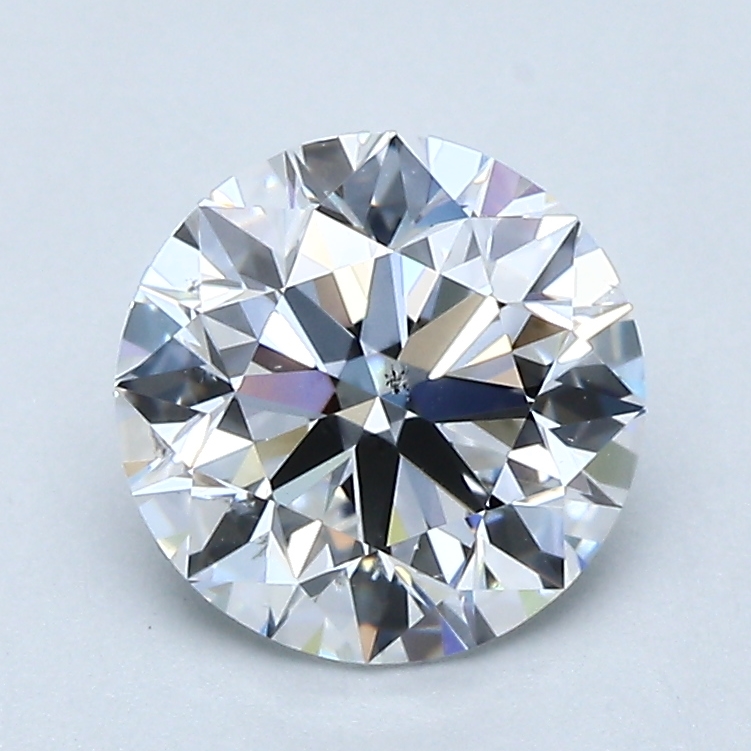 1.57 Carat Round Cut Natural Diamond