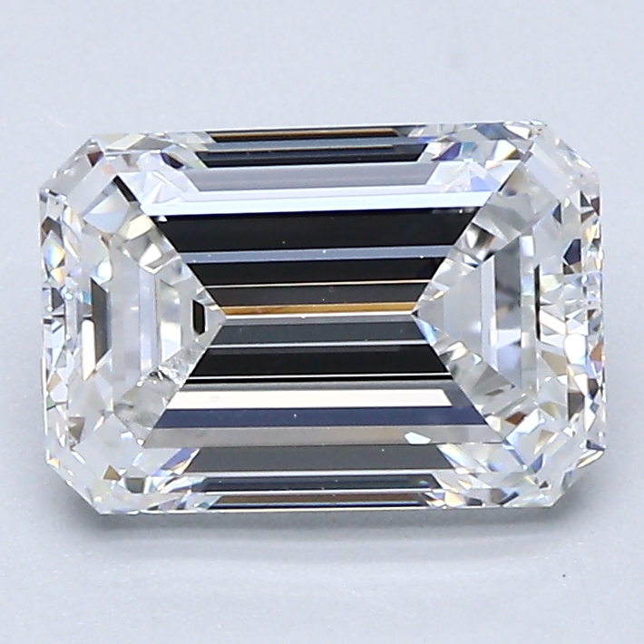 2.01 Carat Emerald Cut Natural Diamond