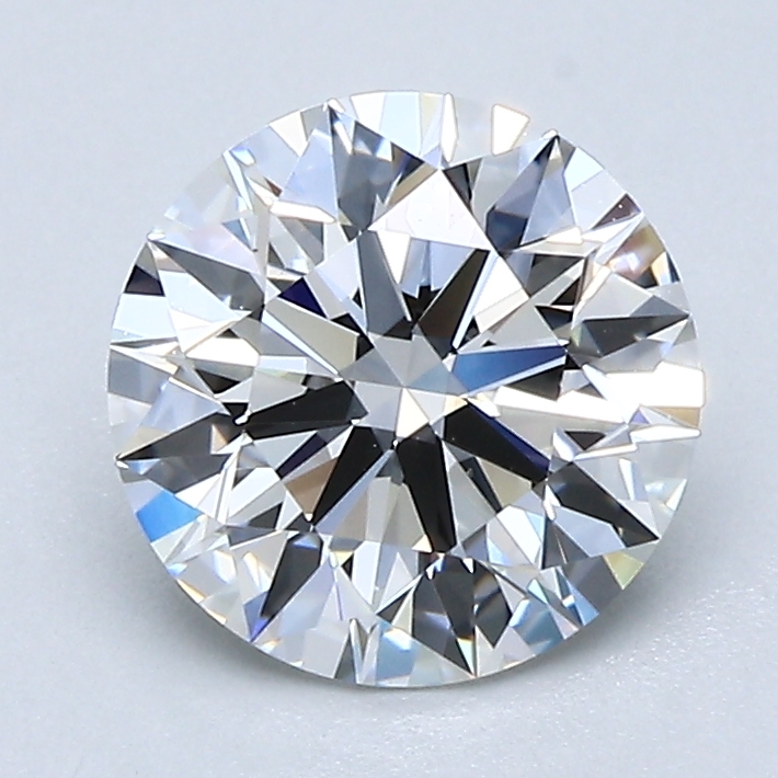 1.63 Carat Round Cut Natural Diamond
