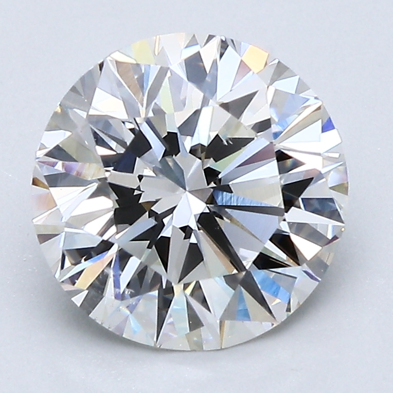 2.52 Carat Round Cut Natural Diamond