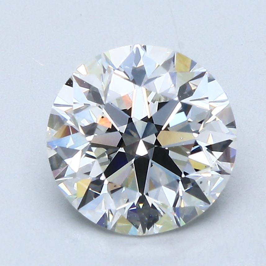 2.5 Carat Round Cut Natural Diamond