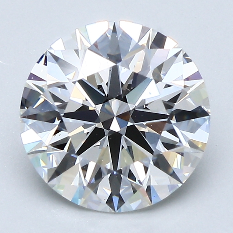 2.45 Carat Round Cut Natural Diamond