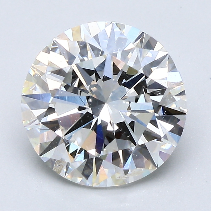 3.01 Carat Round Cut Natural Diamond