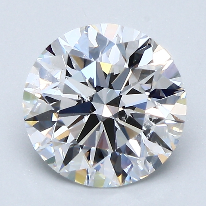 2.01 Carat Round Cut Natural Diamond