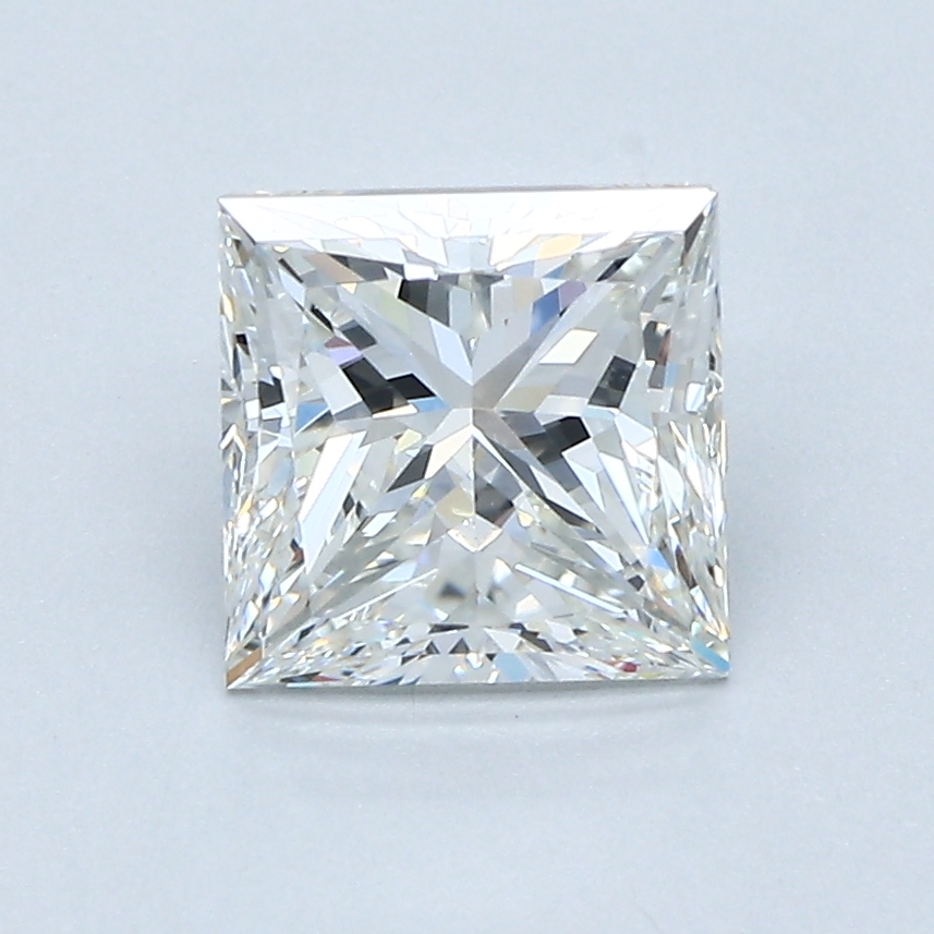 1.7 Carat Princess Cut Natural Diamond