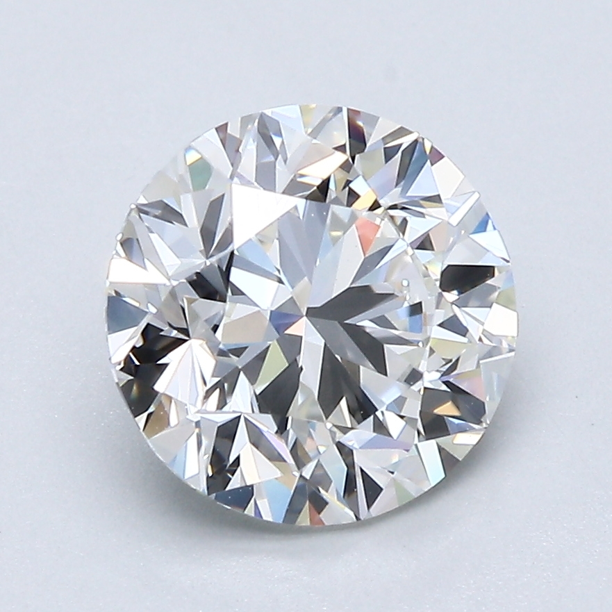 2.5 Carat Round Cut Natural Diamond