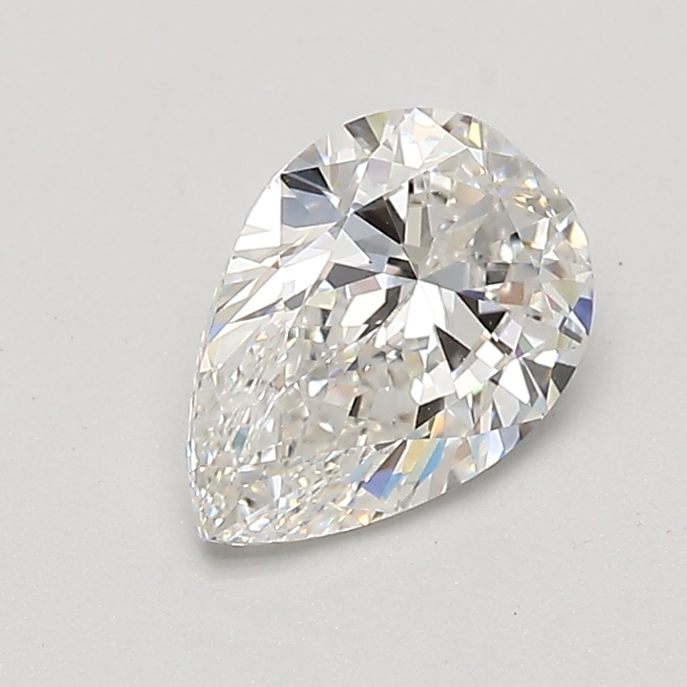 1 Carat Pear Cut Natural Diamond