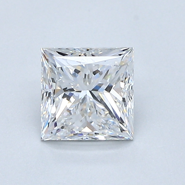 0.8 Carat Princess Cut Natural Diamond