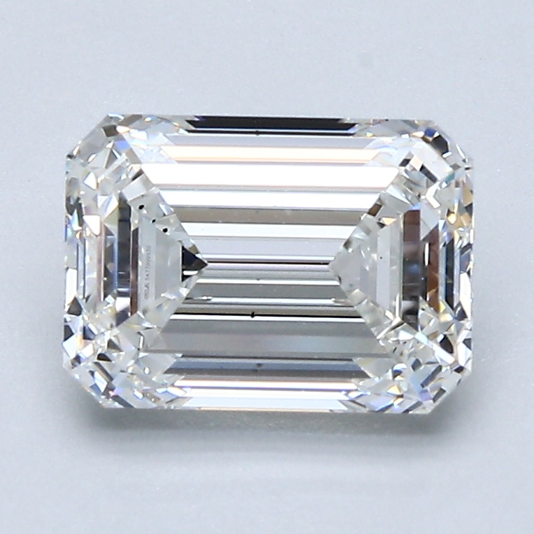 2.01 Carat Emerald Cut Natural Diamond