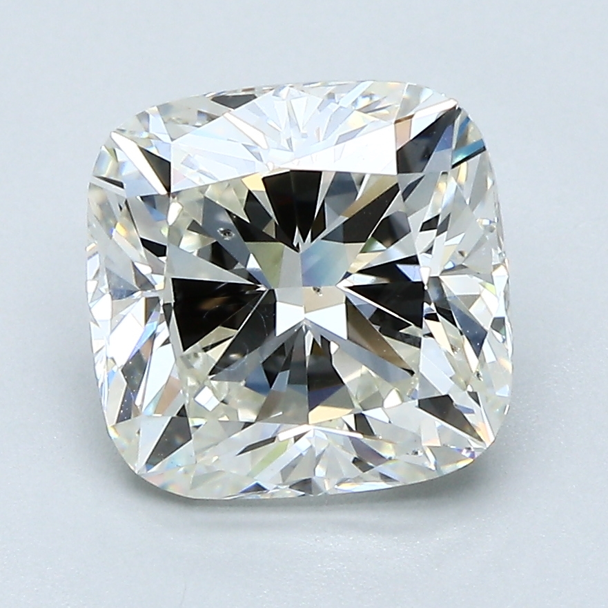 3.02 Carat Cushion Cut Natural Diamond