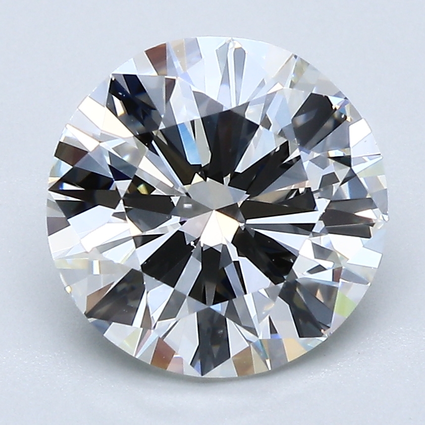3.01 Carat Round Cut Natural Diamond