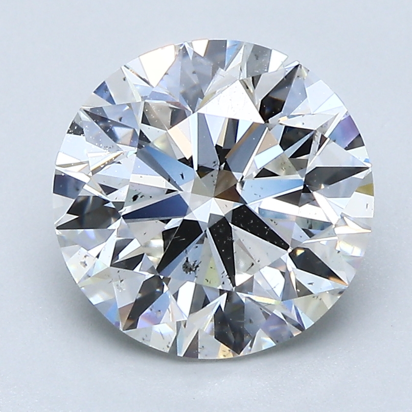 3.01 Carat Round Cut Natural Diamond
