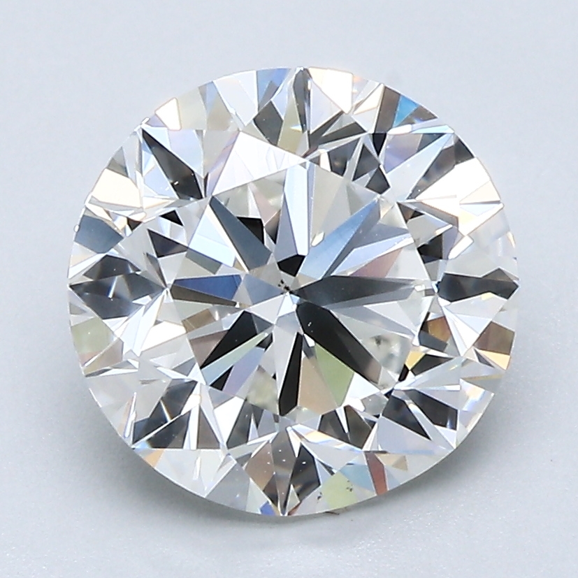 3 Carat Round Cut Natural Diamond