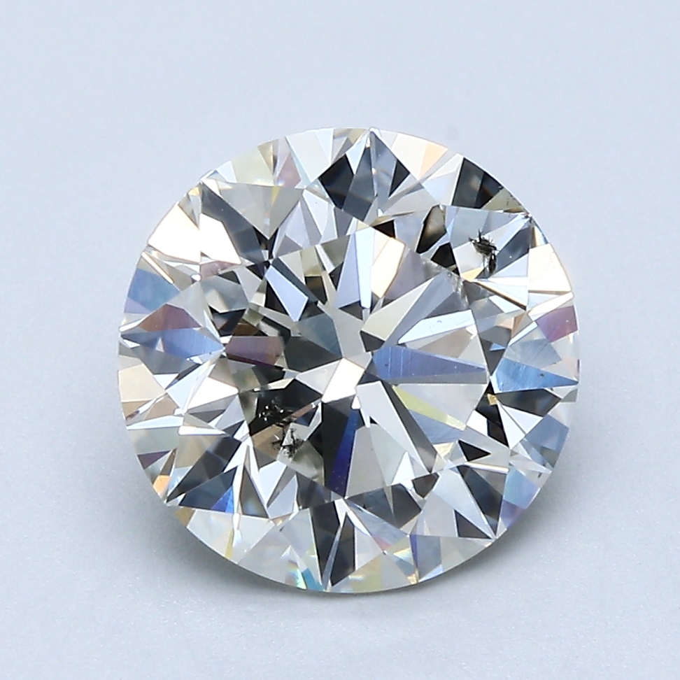 3.11 Carat Round Cut Natural Diamond