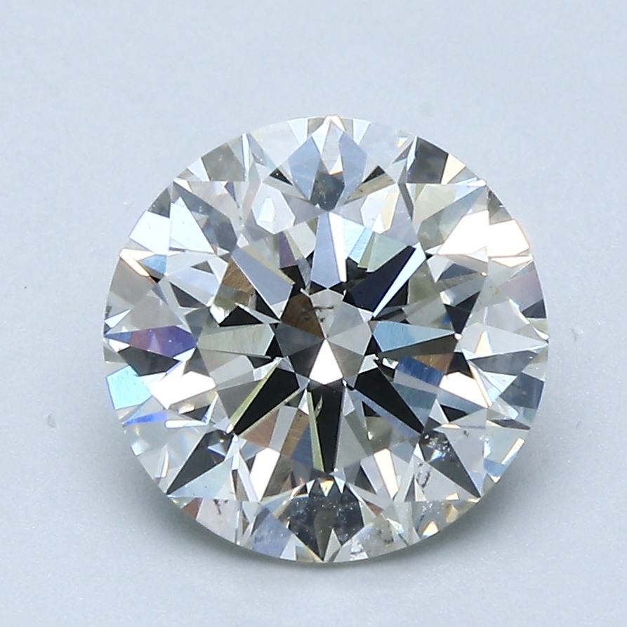 2.7 Carat Round Cut Natural Diamond