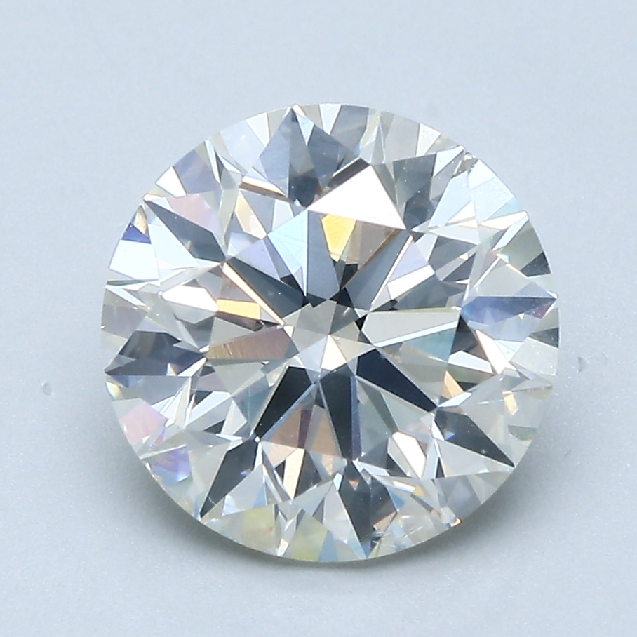 3.01 Carat Round Cut Natural Diamond