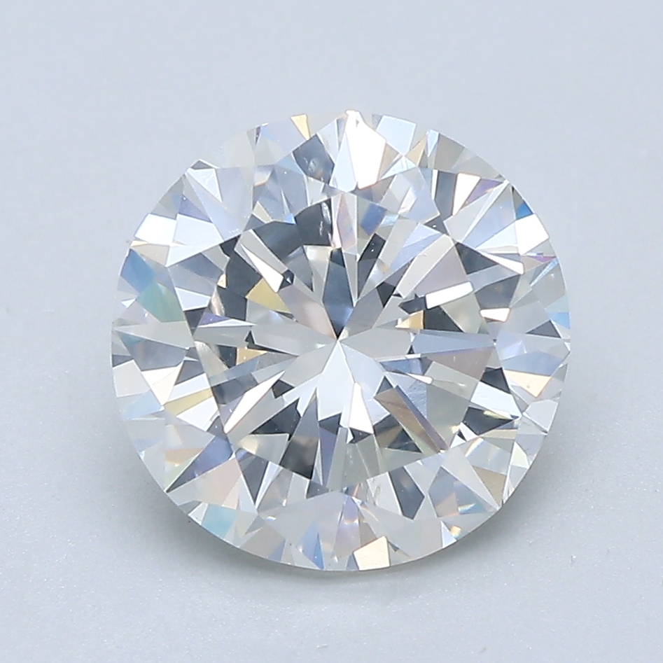 3 Carat Round Cut Natural Diamond