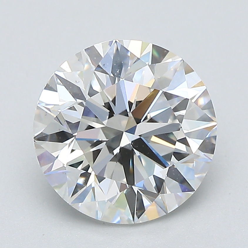 2.59 Carat Round Cut Natural Diamond